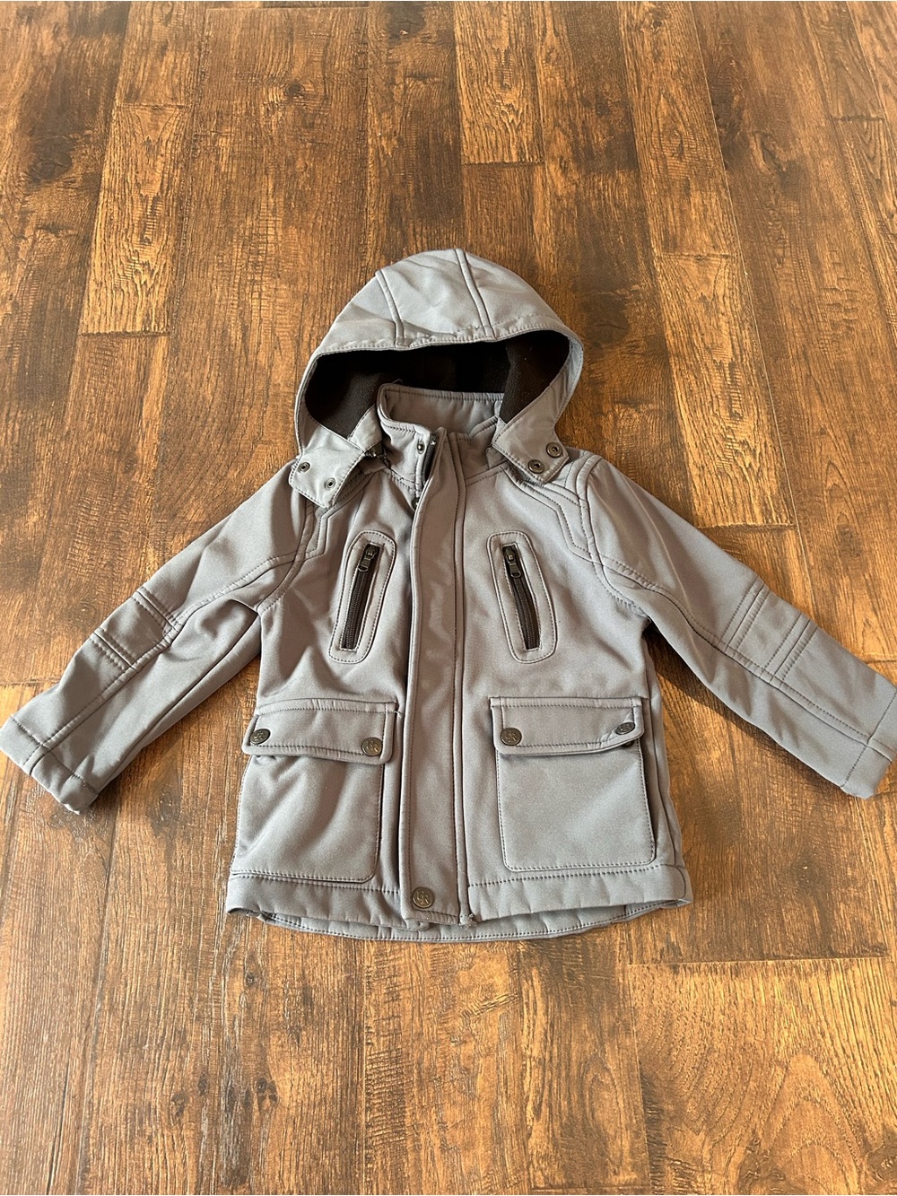 Urban Republic Kids Hooded Raincoat in Gray